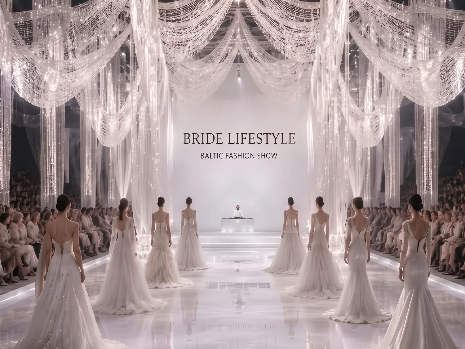 Baltic Wedding Fashion Show Uz Ledus